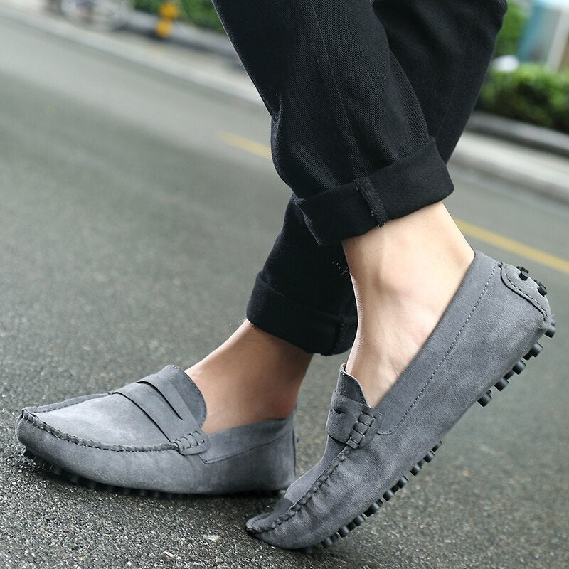 Sammy Jackson™ Italian | Mens Fashion Casual Suede Loafers Voor Heren