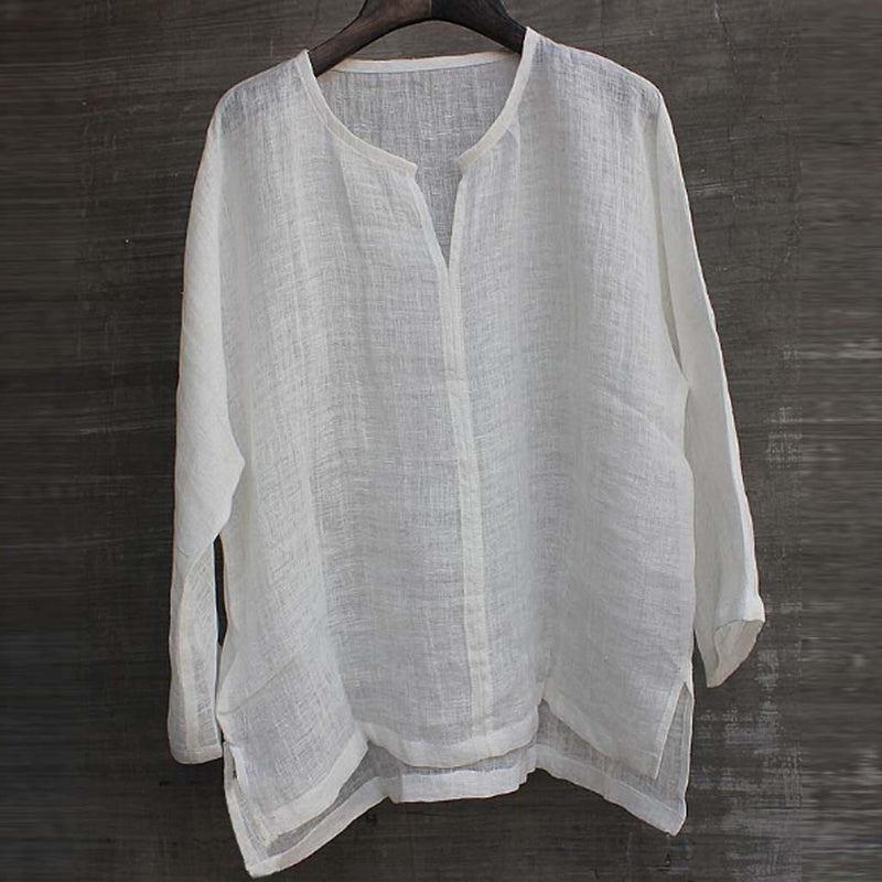 Sammy Jackson™ Lino Linnen Blouse | Een Zomerse & Luchtige Herenblouse