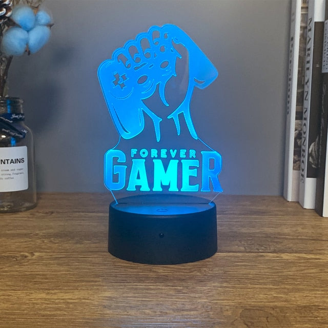 Sammy Jackson™ Magiczna lampka nocna do gier | Stwórz magiczną atmosferę w swojej sypialni