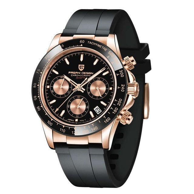 Sammy Jackson™ Sapphire Luxury Watch | A unique stainless steel men's watch
