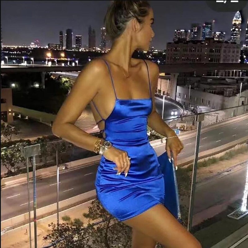 Sammy Jackson™ Jutta | Classy Summer Dress with Spaghetti Straps