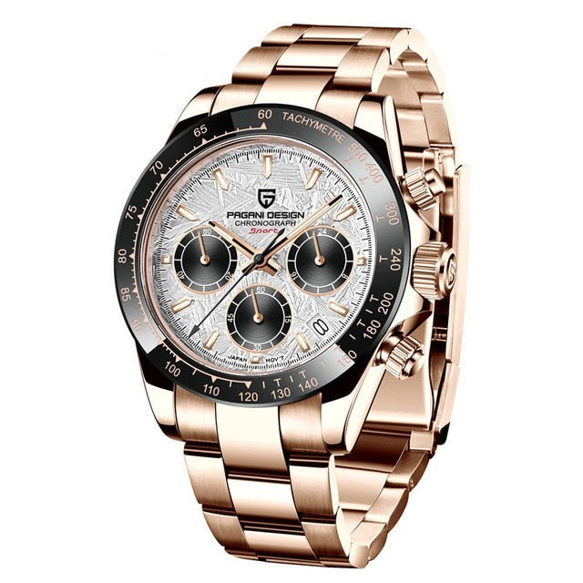Sammy Jackson™ Sapphire Luxury Watch | A unique stainless steel men's watch