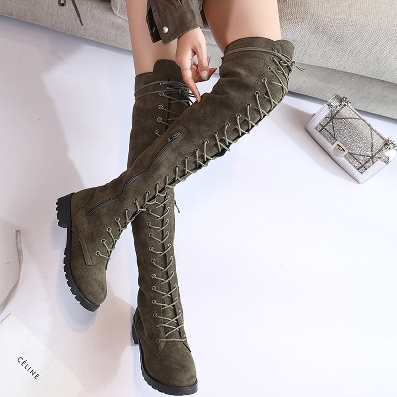 Heidi Knee Boots | Sexy, tough, and also comfortable
