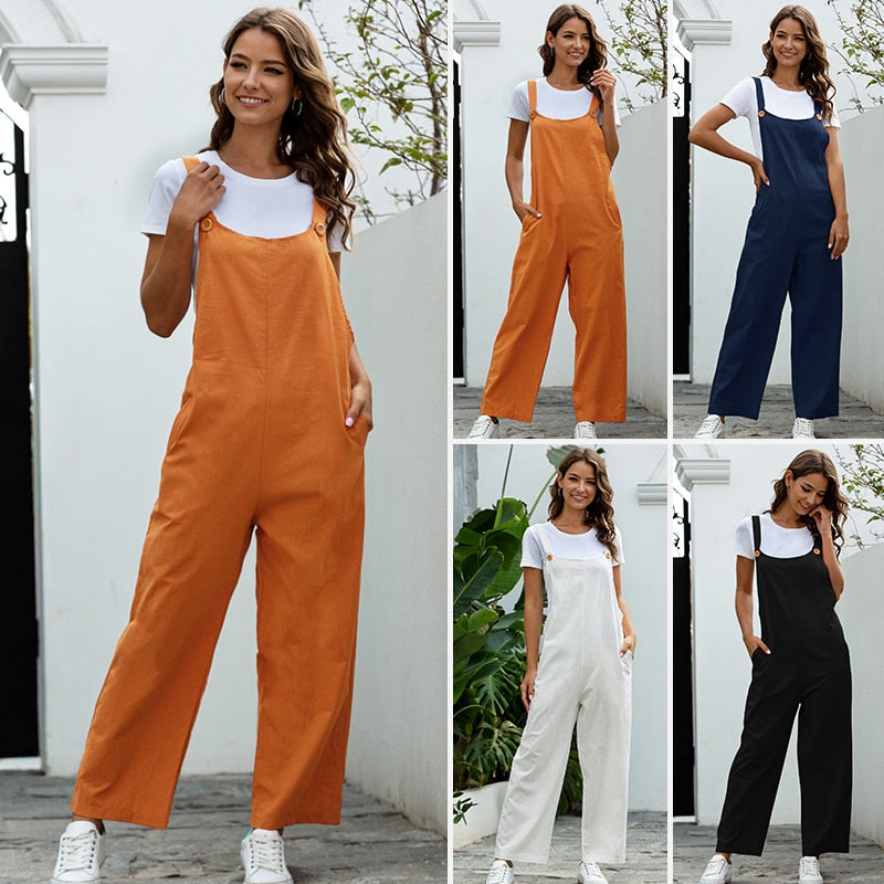 Sammy Jackson™ | Julia Klassieke Jumpsuit voor de zomer