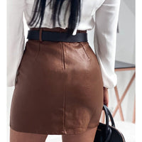 River Skirt | Sexy Faux Leather Skirt