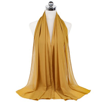 Sammy Jackson™ Luxx Chiffon Hijab | Een ultrazachte & comfortabele hoofddoek