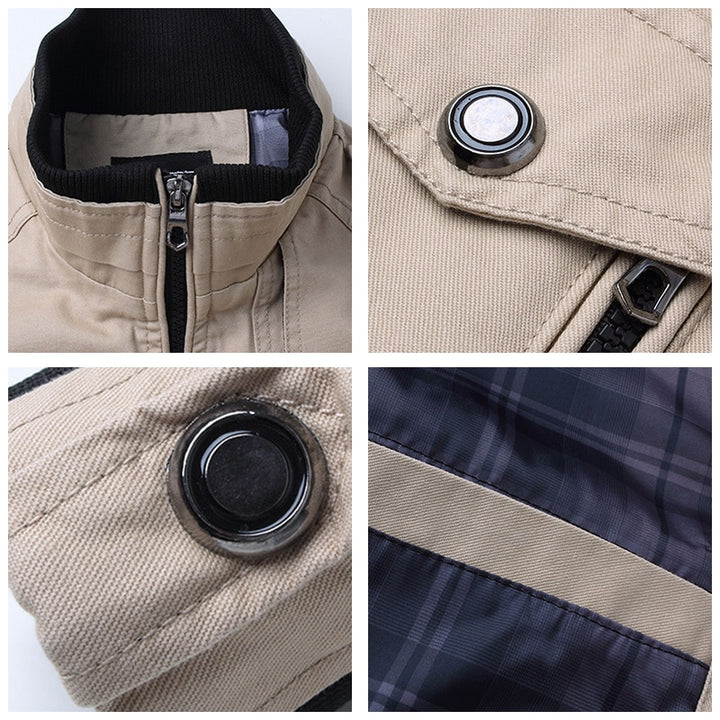 Sammy Jackson™ Army Winter Jacket | A windproof men's jacket
