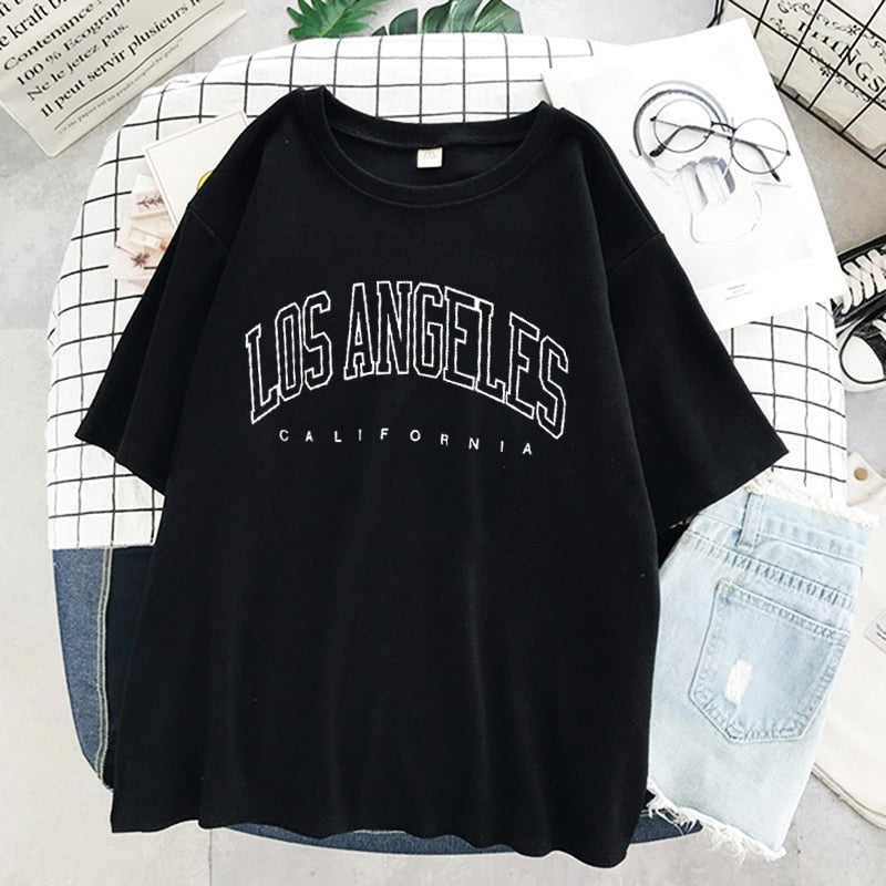 LA Casual koszulka | Oversize, wytrzymała koszulka