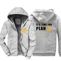 Sammy Jackson Bitcoin Hoodie | It's Time For Plan B - Warme & Zachte Herfst en Winterhoodie