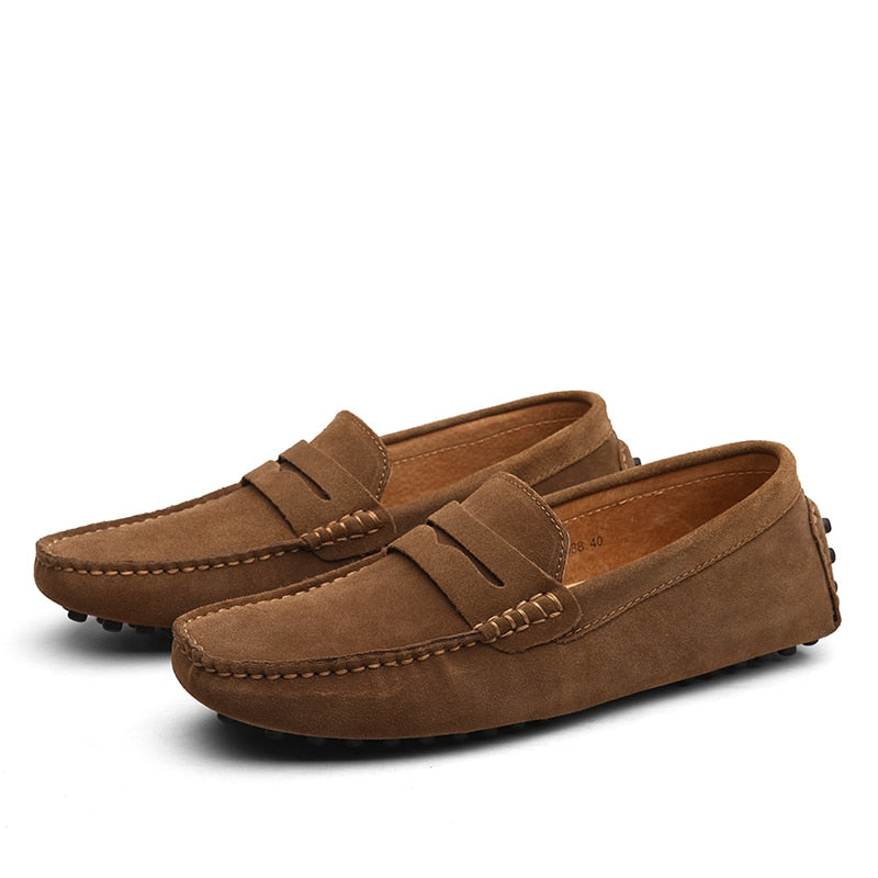 Sammy Jackson™ Italian | Mens Fashion Casual Suede Loafers Voor Heren