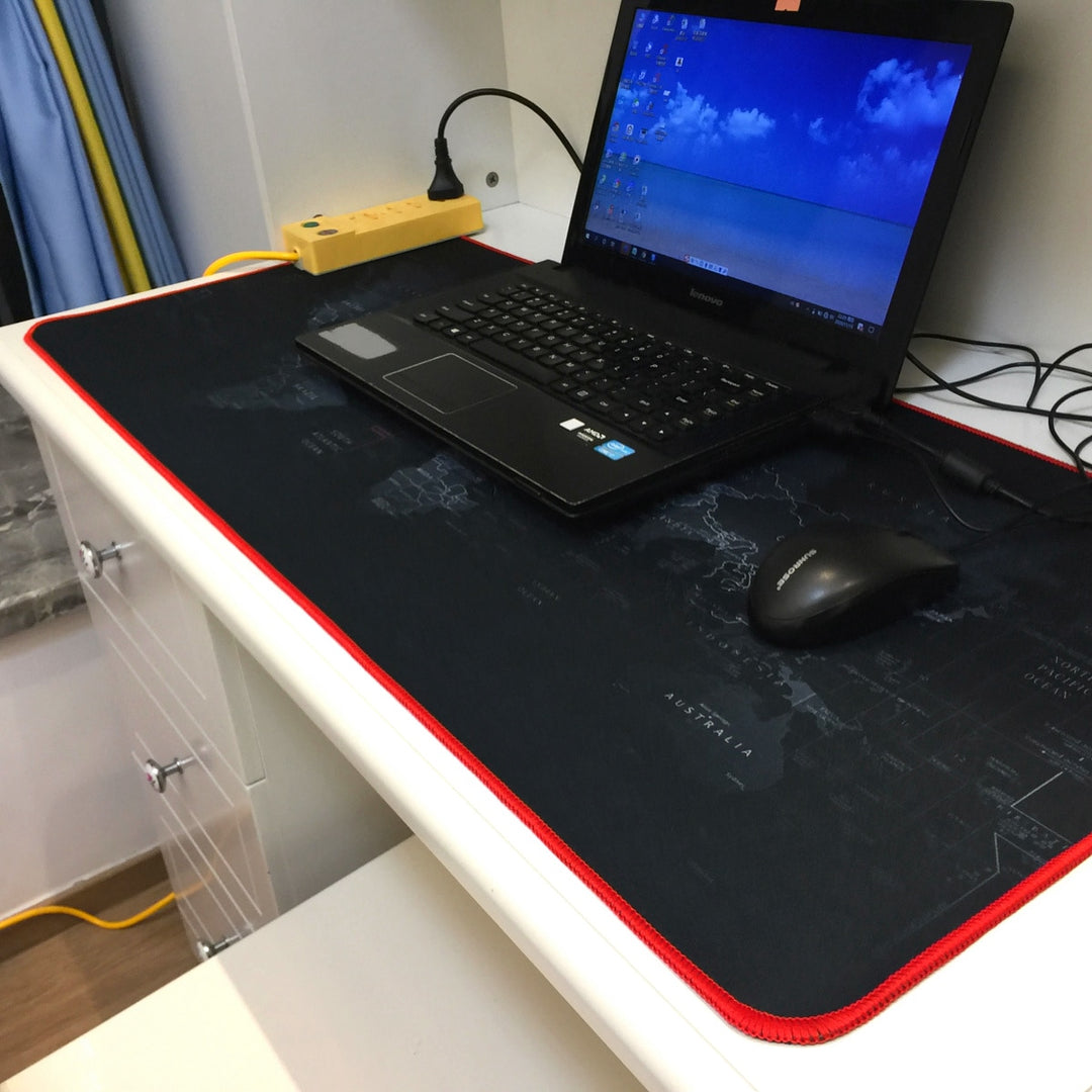 Sammy Jackson™ XXL World Map Mouse Pad | Always a Perfectly Working Mouse