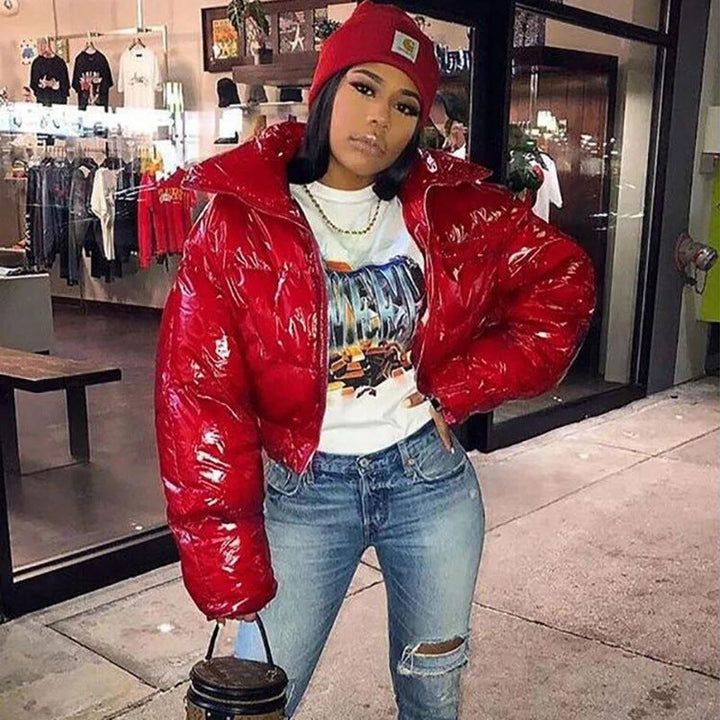 Pia Puffer Jacket | Stylish Bomber Jacket Ideal for This Winter