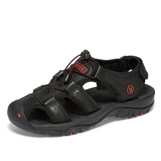 Sammy Jackson™ Lamar Lederen Sandalen | Comfortabele en stijlvolle sandalen voor heren