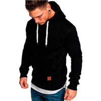 Sammy Jackson™ | Casual Hoodie voor Heren - Met Buidelzak en Wit Koord