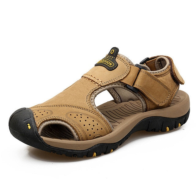 Sammy Jackson™ Lamar Lederen Sandalen | Comfortabele en stijlvolle sandalen voor heren