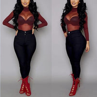 Sammy Jackson™ Tyla Transparante Top | Een Sexy & Elegante Top voor Dames