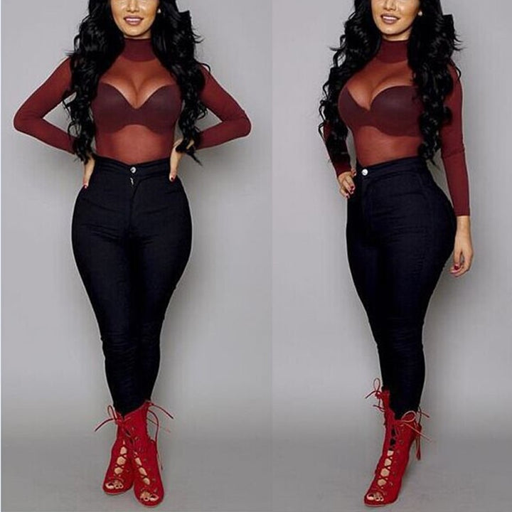 Sammy Jackson™ Tyla Transparante Top | Een Sexy & Elegante Top voor Dames