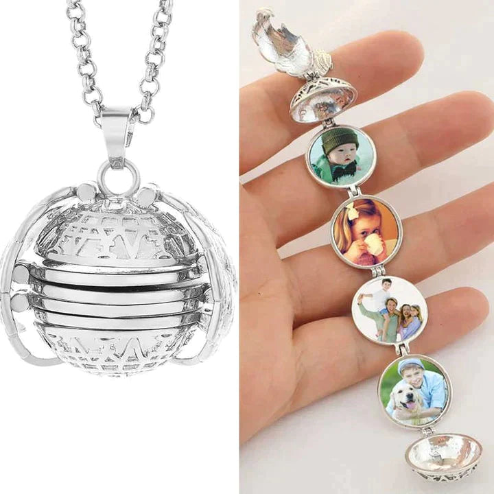 Photo Locket Necklace (4 Layers)