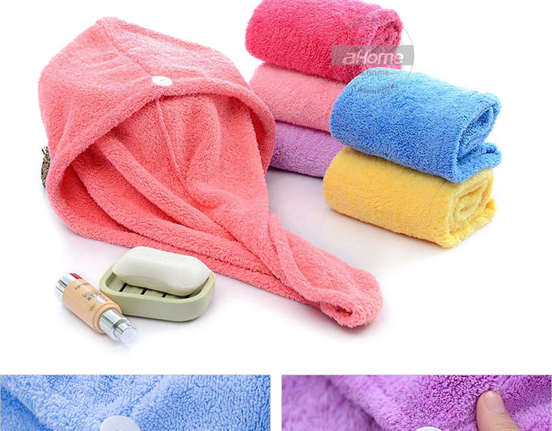 Magic Hair Towel | Dries your hair quickly without damage