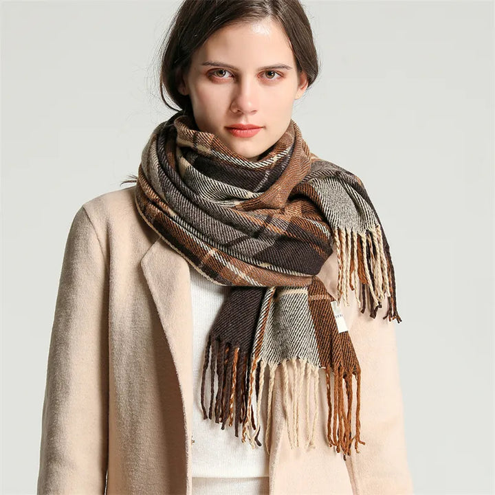 Angela Knitted Scarf | Trendy & Stylish