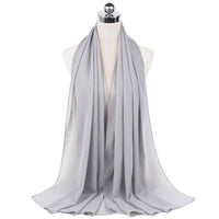 Sammy Jackson™ Luxx Chiffon Hijab | Een ultrazachte & comfortabele hoofddoek