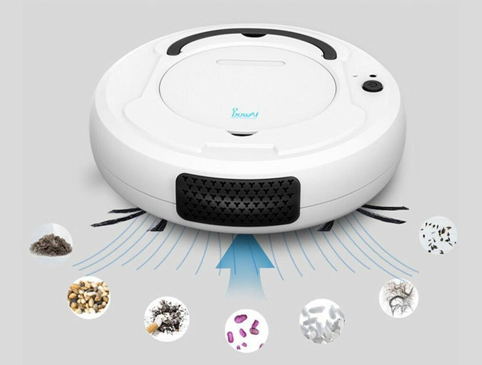 Sammy Jackson RS-3000 Robot Odkurzacz™ | 3-w-1 Inteligentny Automatyczny Odkurzacz do Każdego Domu