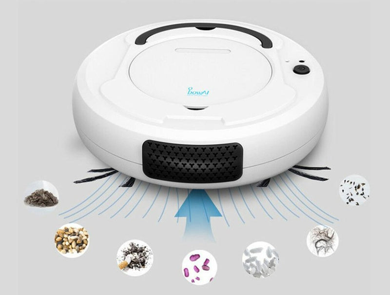 Sammy Jackson RS-3000 Robot Odkurzacz™ | 3-w-1 Inteligentny Automatyczny Odkurzacz do Każdego Domu