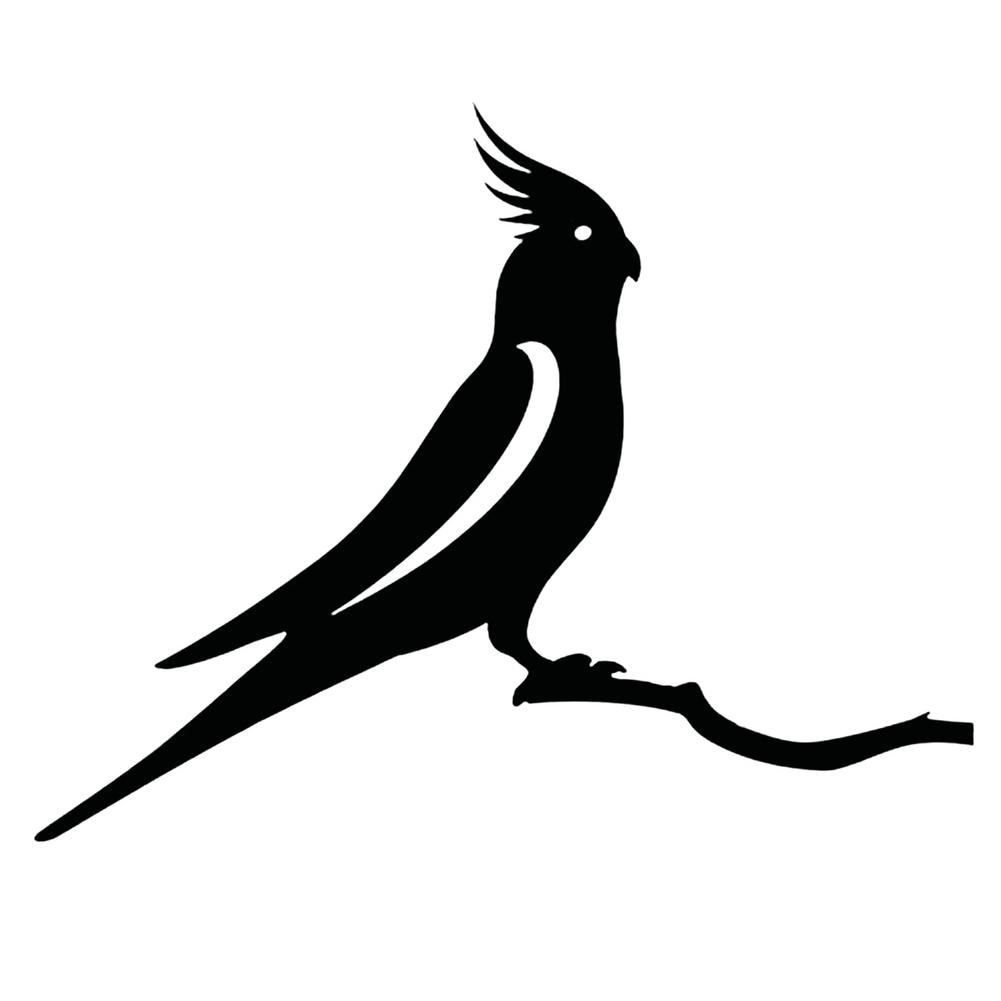 Sammy Jackson Tuindecoratie | Metalen Vogel Silhouet - Kunst In De Achtertuin