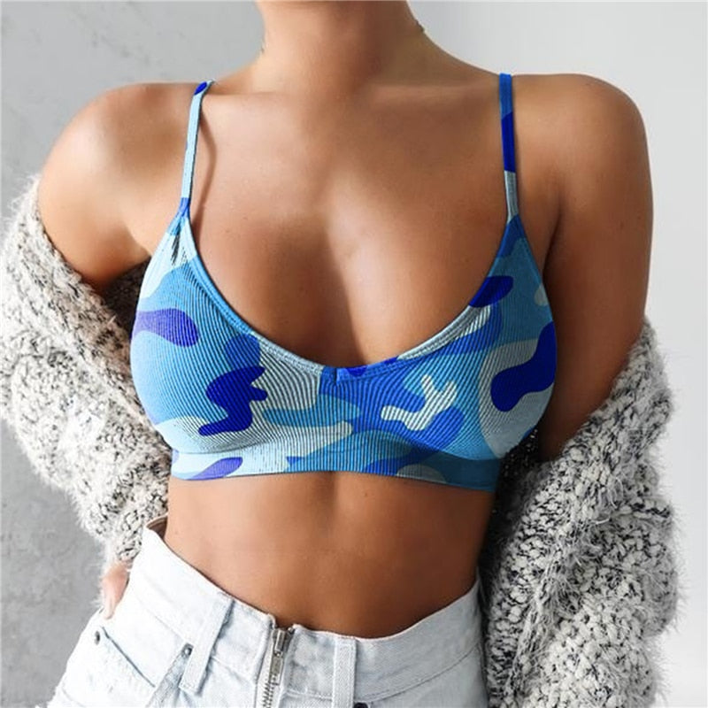 Coco Camouflage Crop Top | A cool & summery women's top
