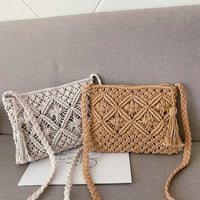 Sammy Jackson™ Gwen Geweven Schoudertas | Zomerse & Stijlvolle Damestas