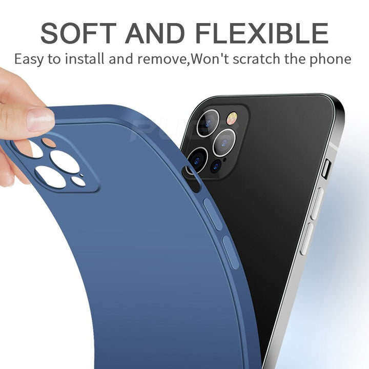 Sammy Jackson™ Liquid Silicone Case™ | Zachte beschermende case voor iPhone 11, 12 en 13