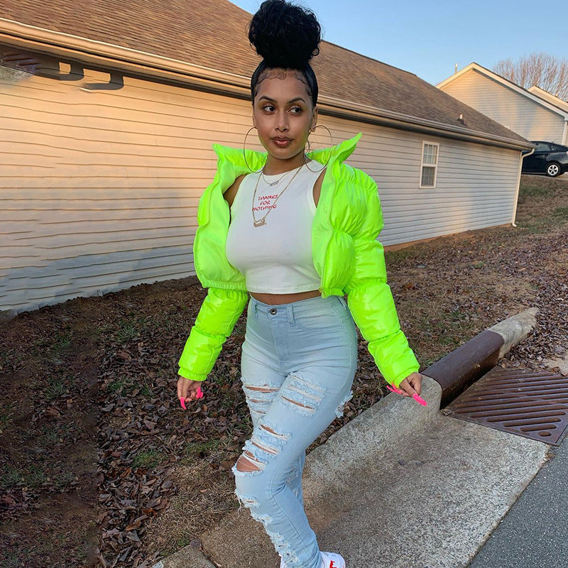 Pia Puffer Jacket | Stylish Bomber Jacket Ideal for This Winter