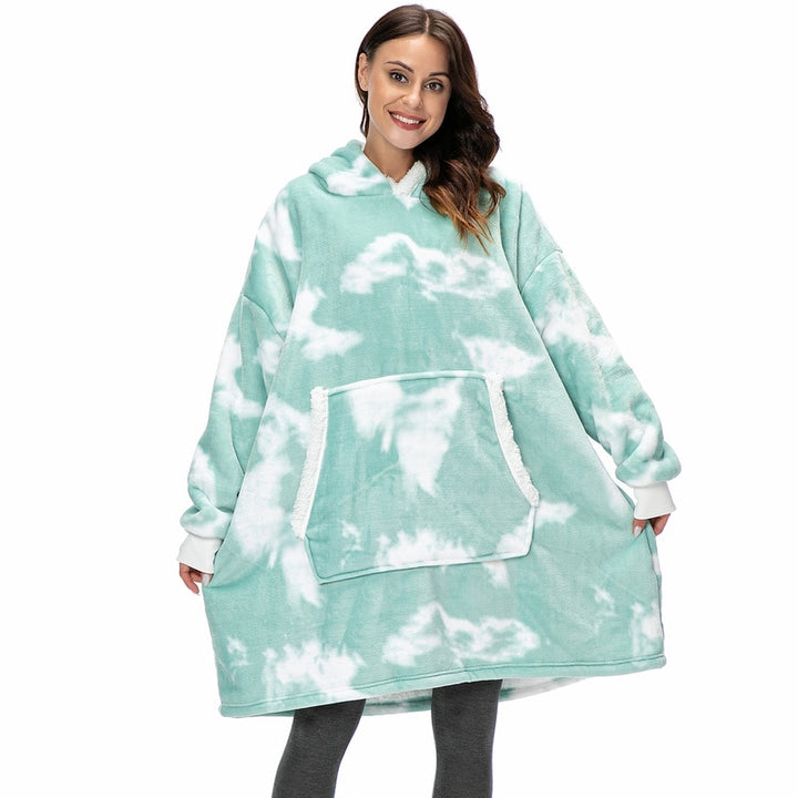 Sammy Jackson™ Hoodie & Deken | Heerlijke Combinatie van een Zachte Hoodie en Comfy Deken in één!