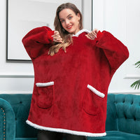 Sammy Jackson™ Hoodie & Deken | Heerlijke Combinatie van een Zachte Hoodie en Comfy Deken in één!