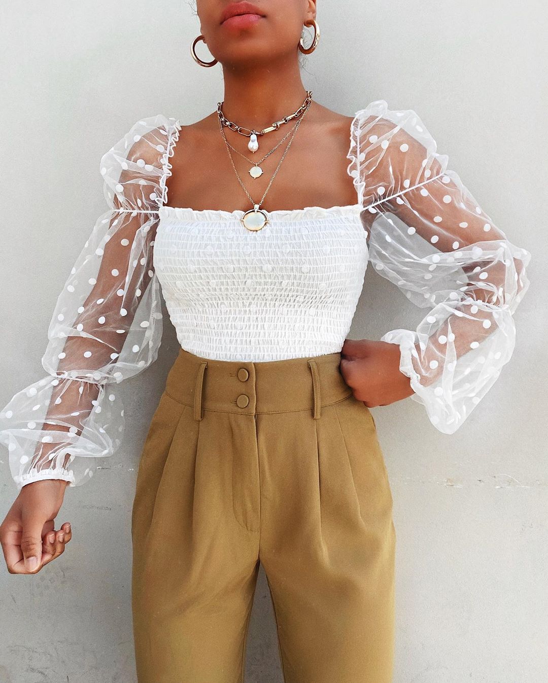 Sammy Jackson™ Tiffany Top met Mesh | Een unieke & stijlvolle damestop