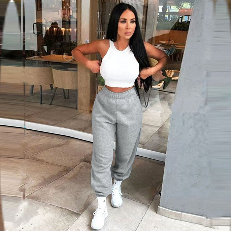 Sammy Jackson™ Kiona | Dikke Fleece Joggingsbroek Comfy Loungewear Dames