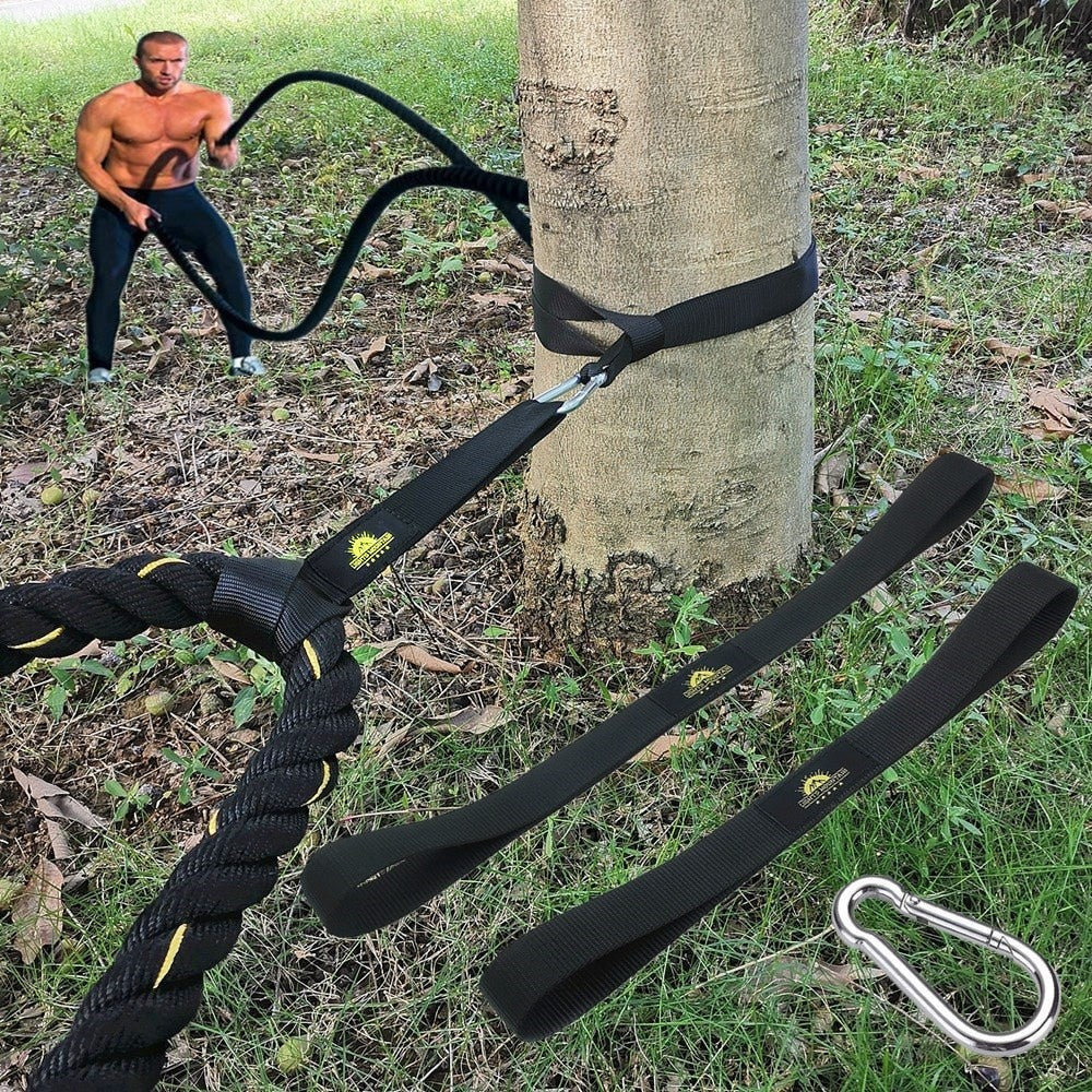 Sammy Jackson™ Pro Battle Rope Straps | Voor een intense workout