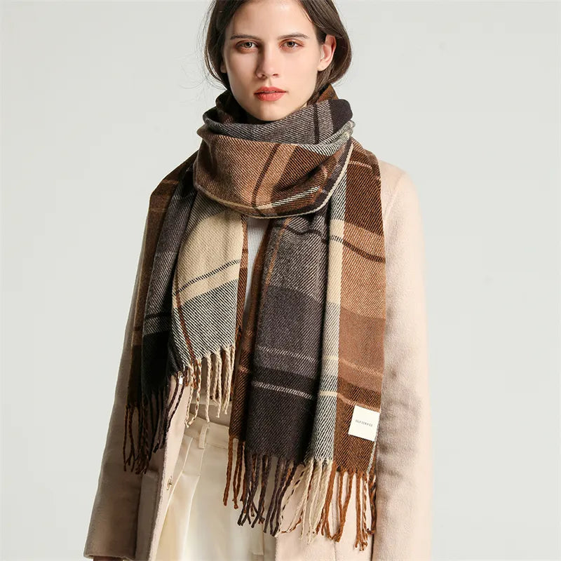 Angela Knitted Scarf | Trendy & Stylish