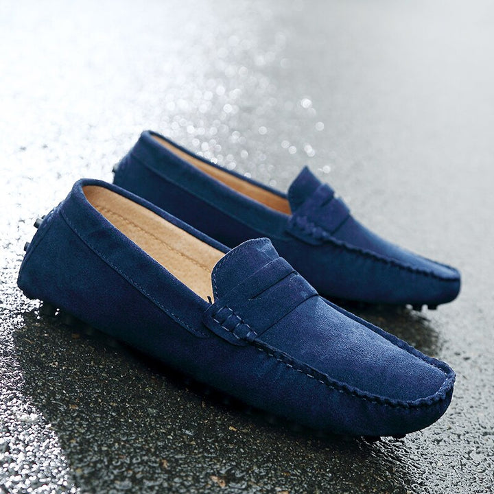 Sammy Jackson™ Italian | Mens Fashion Casual Suede Loafers Voor Heren