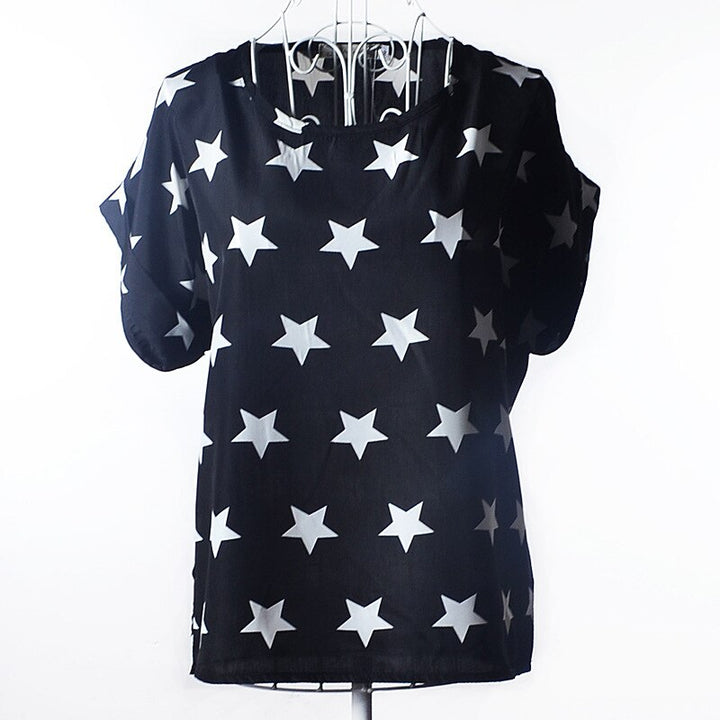 Sammy Jackson™ Klara Katoenen Dames Shirt | Een Zomers & Vrolijk T-Shirt