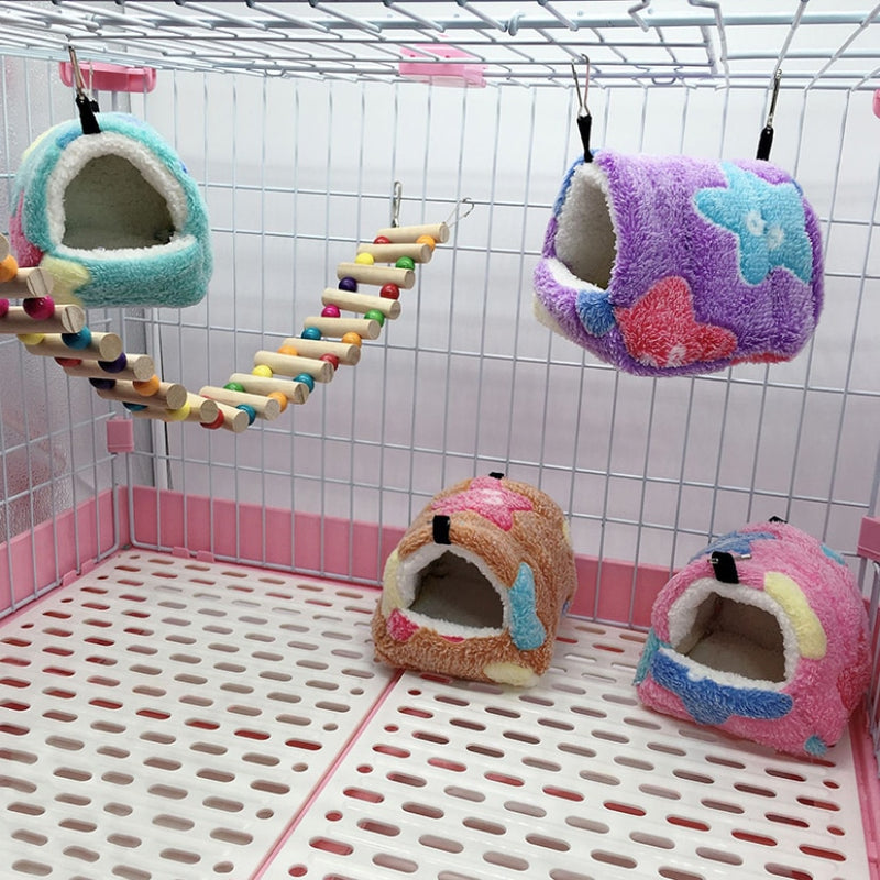 Sammy Jackson™ Harry hamster huis | Extra zacht hamster huis & hangmat