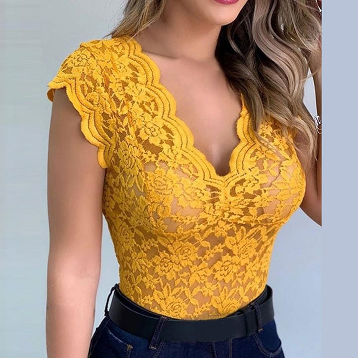 Sammy Jackson™ Kyra Kanten Top | Een Sexy & Elegante Top voor Dames