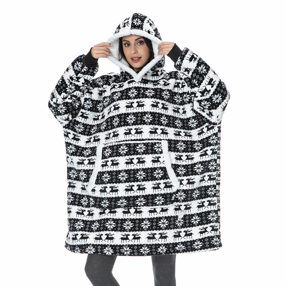 Sammy Jackson™ Hoodie & Deken | Heerlijke Combinatie van een Zachte Hoodie en Comfy Deken in één!