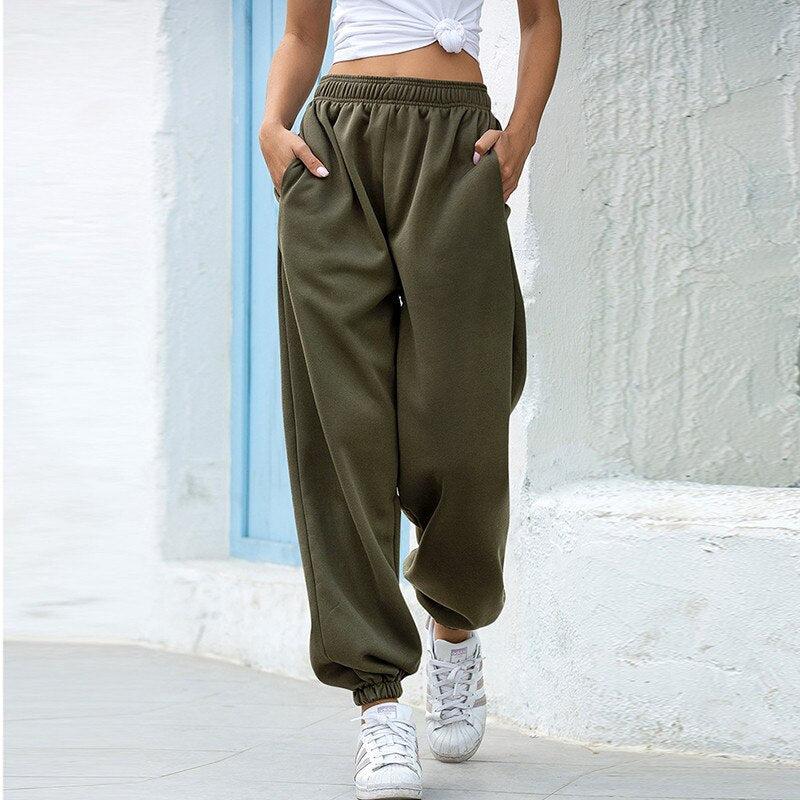Sammy Jackson™ Kiona | Dikke Fleece Joggingsbroek Comfy Loungewear Dames