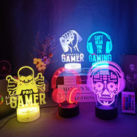 Sammy Jackson™ Magiczna lampka nocna do gier | Stwórz magiczną atmosferę w swojej sypialni