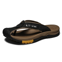 Sammy Jackson™ Leo Leather Sandals | Men’s sandals made from genuine cow leather