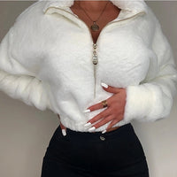 Alice Plush Sweater | Crop Design & Super Soft