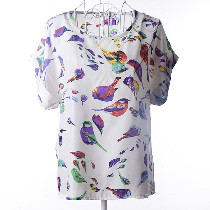 Sammy Jackson™ Klara Katoenen Dames Shirt | Een Zomers & Vrolijk T-Shirt