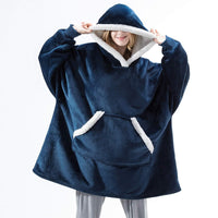 Sammy Jackson™ Hoodie & Deken | Heerlijke Combinatie van een Zachte Hoodie en Comfy Deken in één!