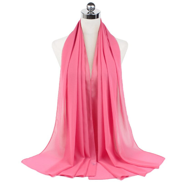 Sammy Jackson™ Luxx Chiffon Hijab | Een ultrazachte & comfortabele hoofddoek
